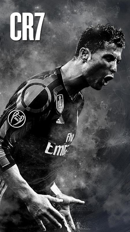Emulate Android APK Ronaldo Wallpaper Black | HD Football Wallpapers